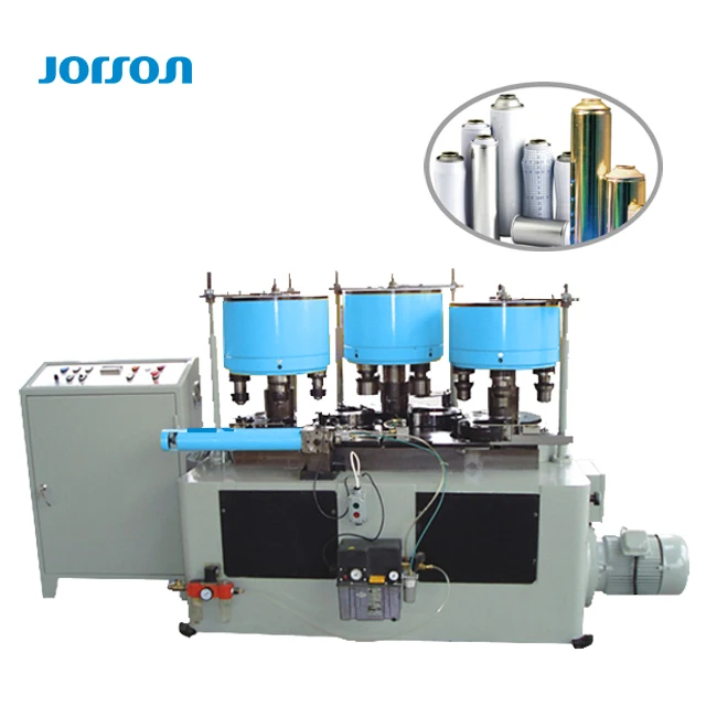 JORSON Metal Tin Spray Canister Container Combination Machinery Production Line Aerosol Can Making Machine