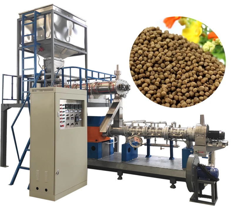 Fish Pellets Machine Flake Fish Food Feed Manufacturing Machine Floating Fish Feed Making Machine