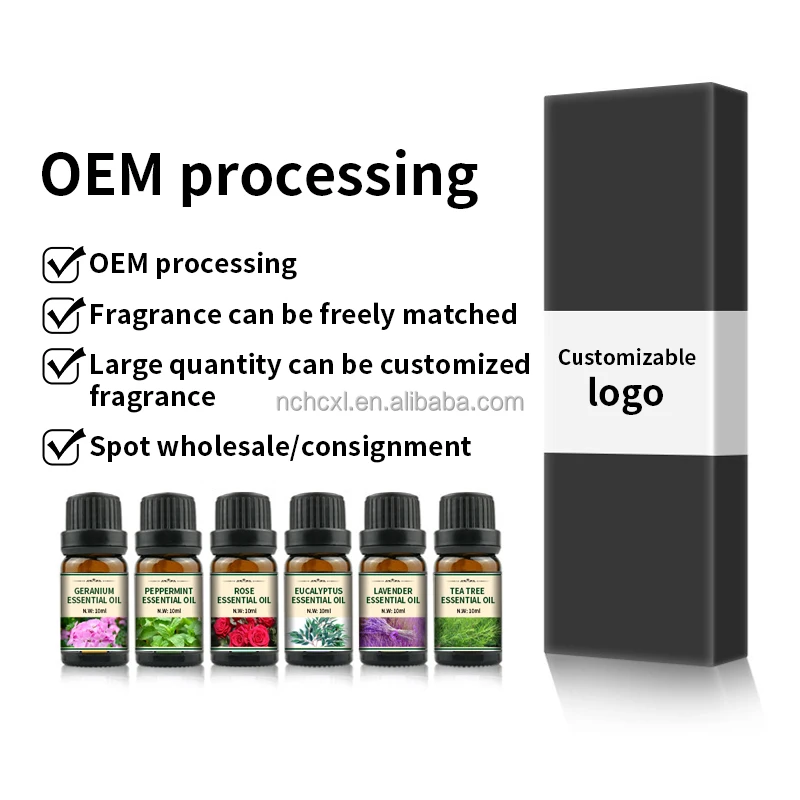 Multi-fragrance and multi-purpose essential oil Wholesale 10ml Pure Essential Oils Skin Care