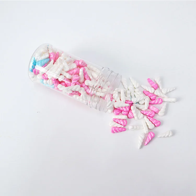 Горячая Распродажа, круглые бусины, конфеты, рождественские украшения для торта, свадьба, годовщина, в форме единорога, сахар