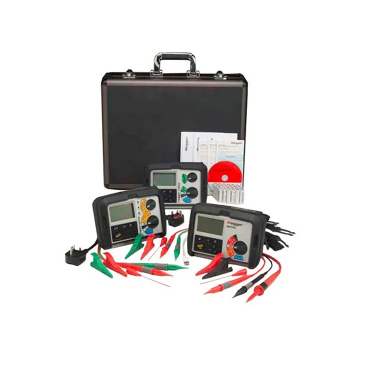 Megger LTW425-EU-BS Loop Impedance Tester (High Resolution) - Two Wire Non Tripping USB Plug Test Lead + unfused Lead Set