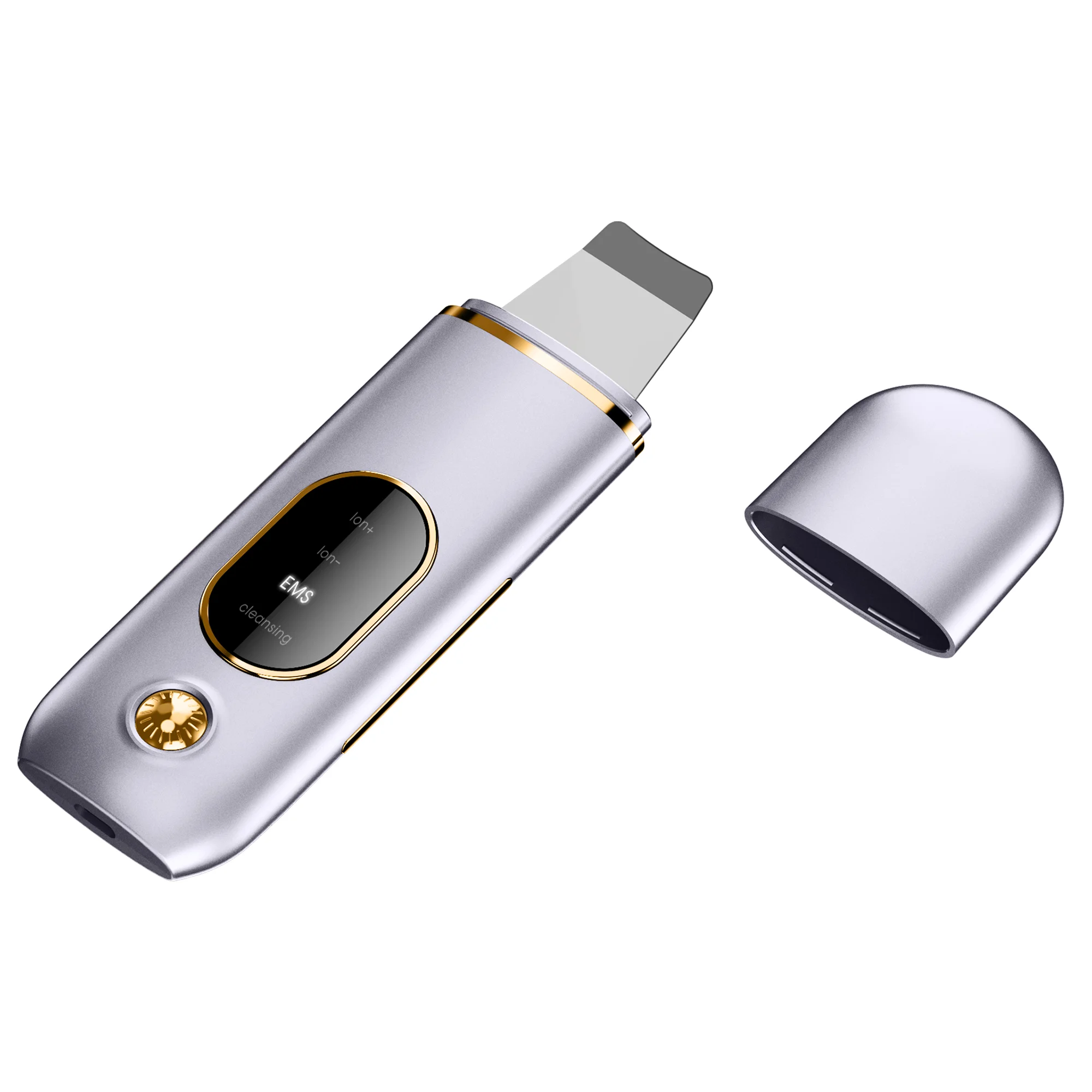 High Frequency Portable USB Handle Face Peeling Machine Painless Facial Exfoliating Spatula Comfortable Blackhead Remover device