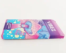 Wholesale custom eco-friendly mushroom chocolate bar packaging boxes cardboard private label embalaje de barra de chocolate