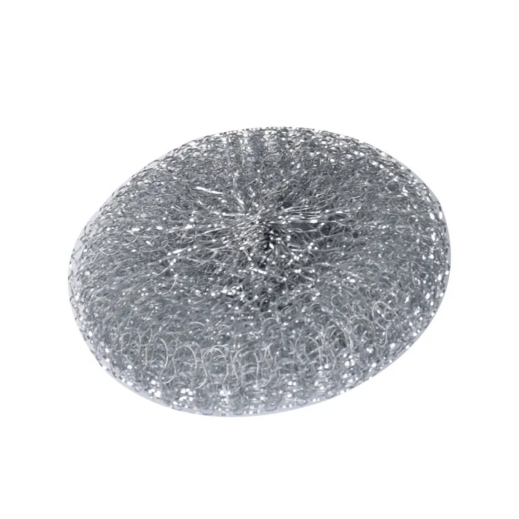 Galvanized Mesh Stainless Steel Scourer Sponge Scrubber Pot Cleaning