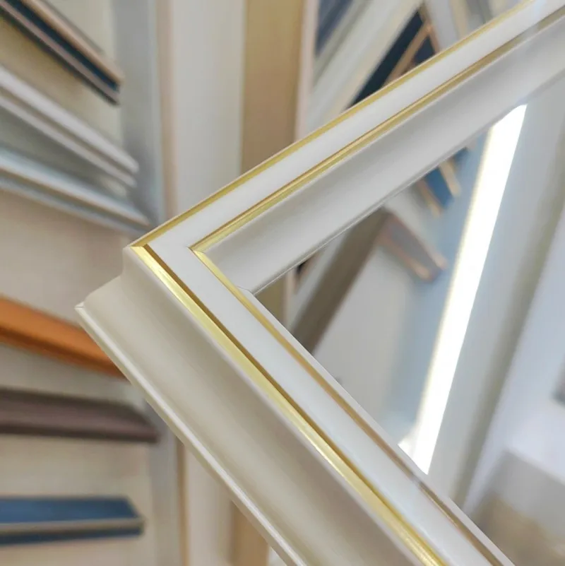 New Retro Ps Foam Lines Photo Frame Decorative Oil Painting Frames Studio Mirror Decorative Frame Strips