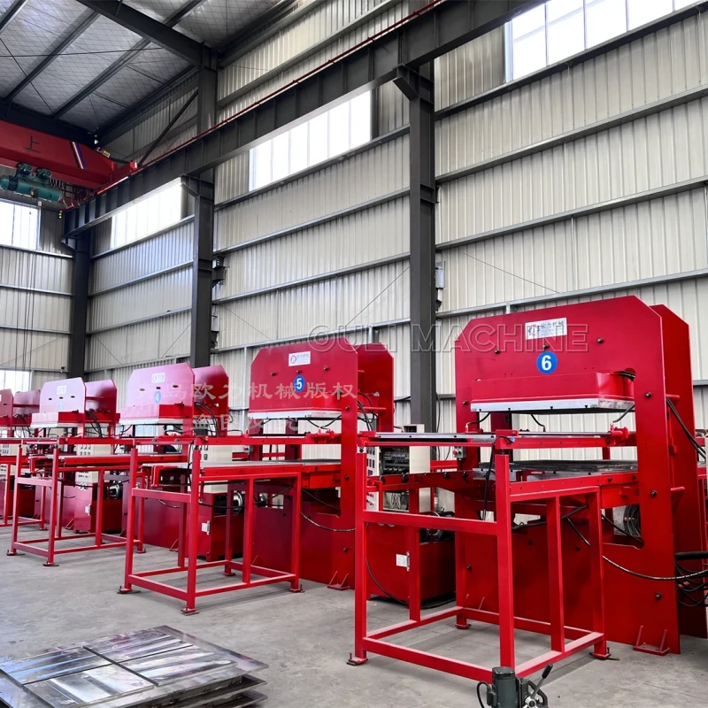 Резиновые плитки делая машину,