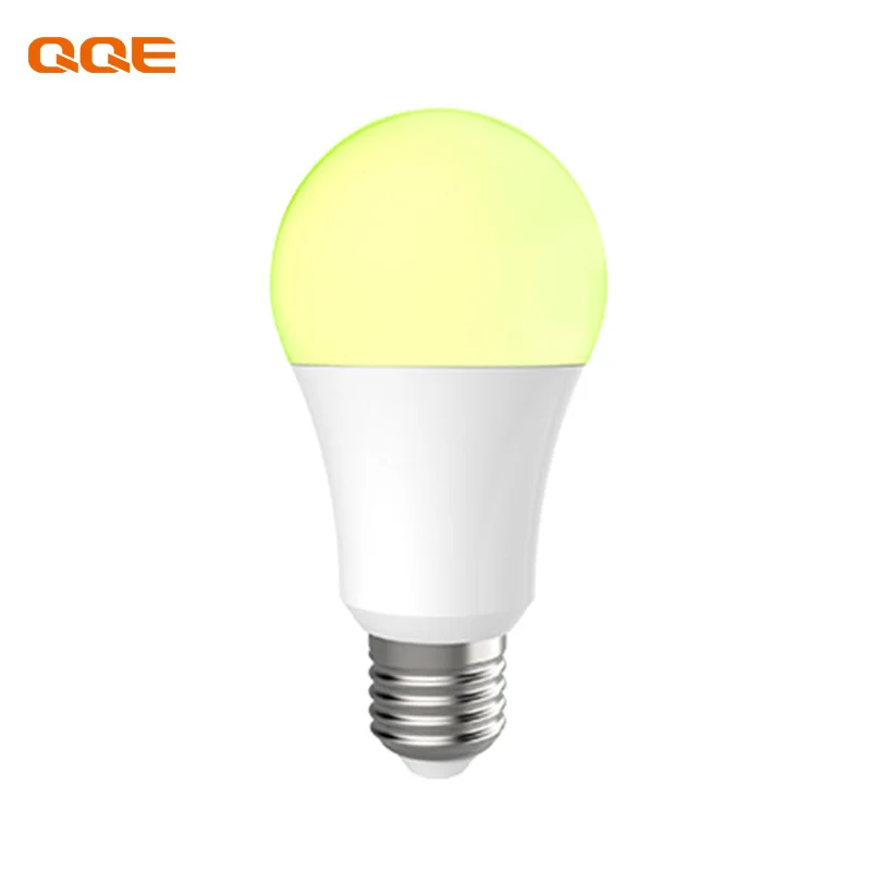 Tuya App Controlled Dimmable Multi-Color Changing LED Bulbs E26 A19 RGB Smart Light UL Certificate AC B22 PC Plastic Home Use