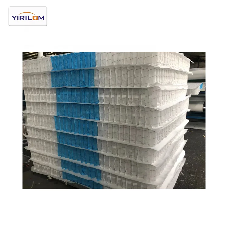 Factory good price rolled packing mattress pocket spring unit