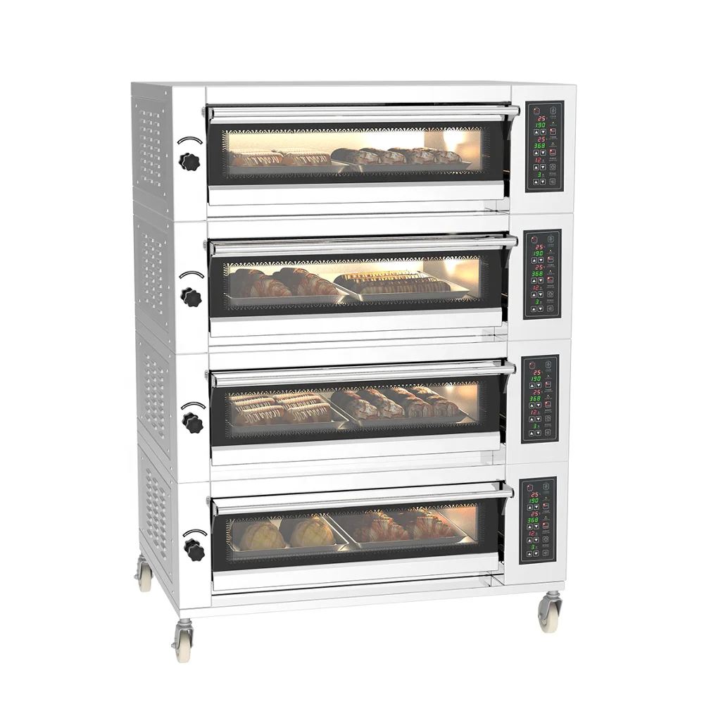 2024 YXD-F60A Electric Bread Baking Machine Bakery Commercial Industrial Deck Oven