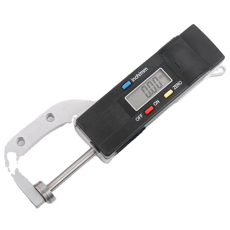 High accuracy micrometer 0-25mm diamond gem pearls measuring and gauging tools digital thickness gauge