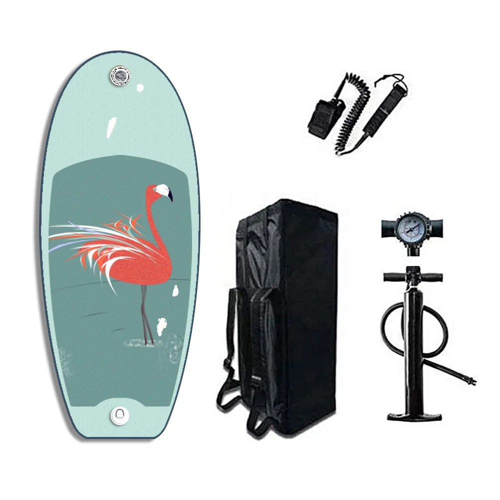 QIBU China factory inflatable longboard surfboard jet surfboard surf for surfing water sports