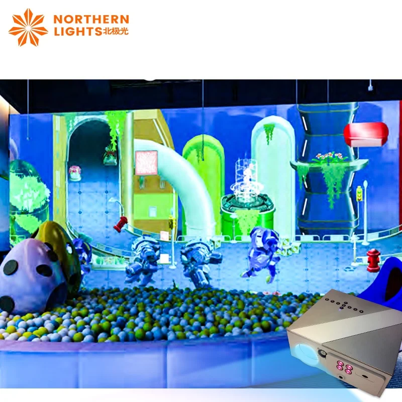 3d Interactive Smash Ball Game Newest arrival AR Item All-in-one interactive Projection game machine for kids amusement center