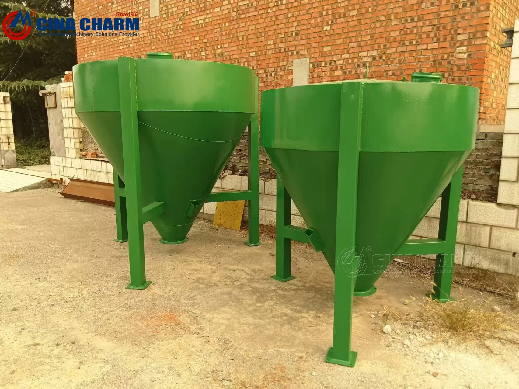 Cost-effective Simple dry powder blending Dry Mortar Production Line for Tile Adhesive Making Machine