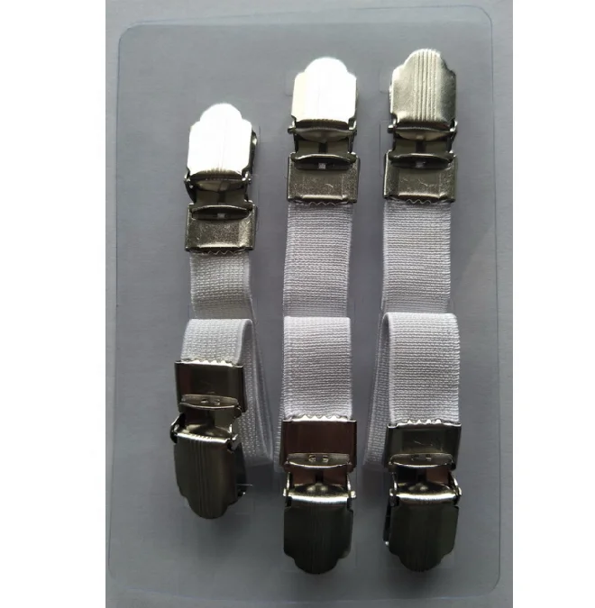 3Pcs/Set Fasteners for Ironing board cover, elastic bed sheet grippers, bed sheet holders