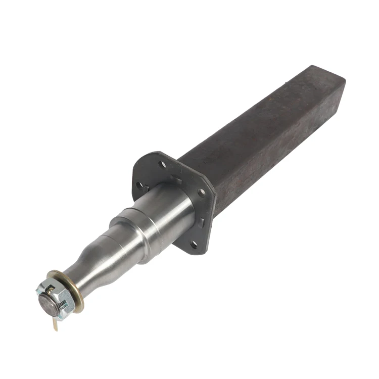 Airui Factory Wholesale 750kg to 1500kg Round or Square 39mm 40mm 45mm 50mm 60mm Solid Steel Stub electric  Axle