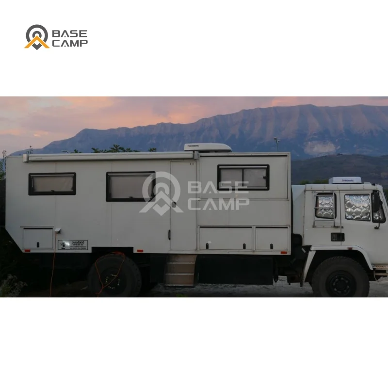 Brand new off road camper aluminum adventure truck hard top motorhome travel trailer caravan
