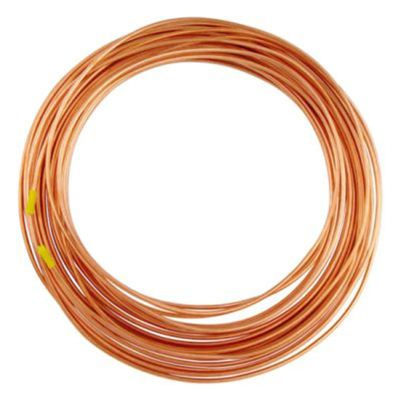 Small size straight pure copper tube capillary copper pipe OEM size