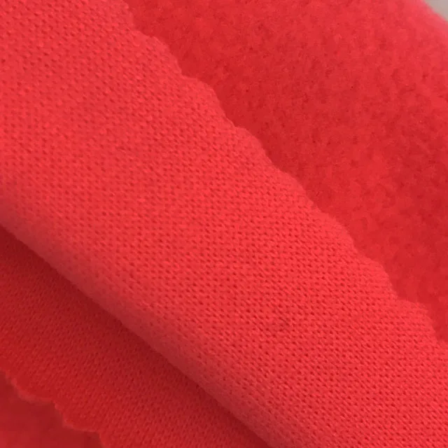 Customized 100% Polyester Fleece Thermal Wear Textile Fabric Mede In Taiwan For Export