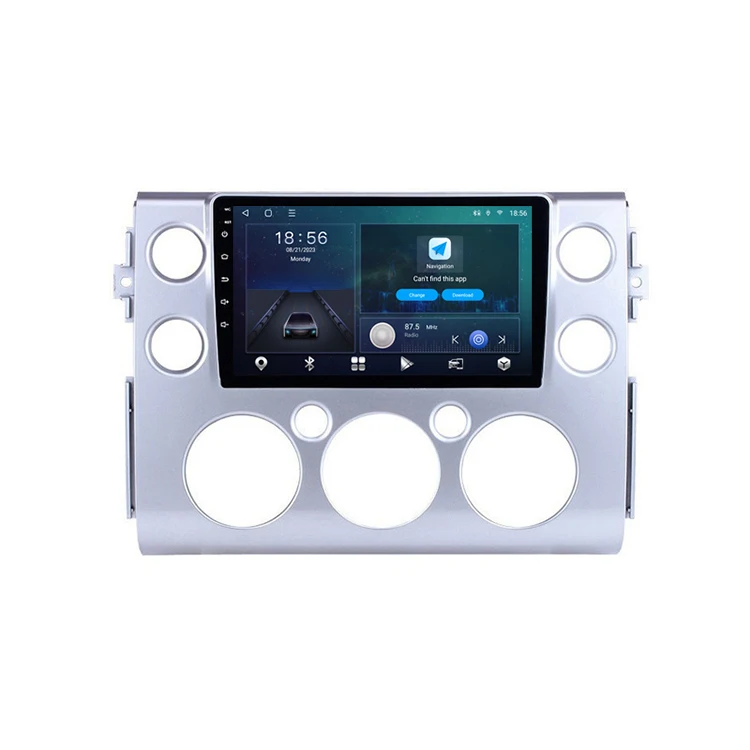 2 Din Touch Android Car Radio GPS Navigation DSP Carplay Stereo Multimedia Player Car Audio For Toyota FJ Land Cruiser 2007~2018