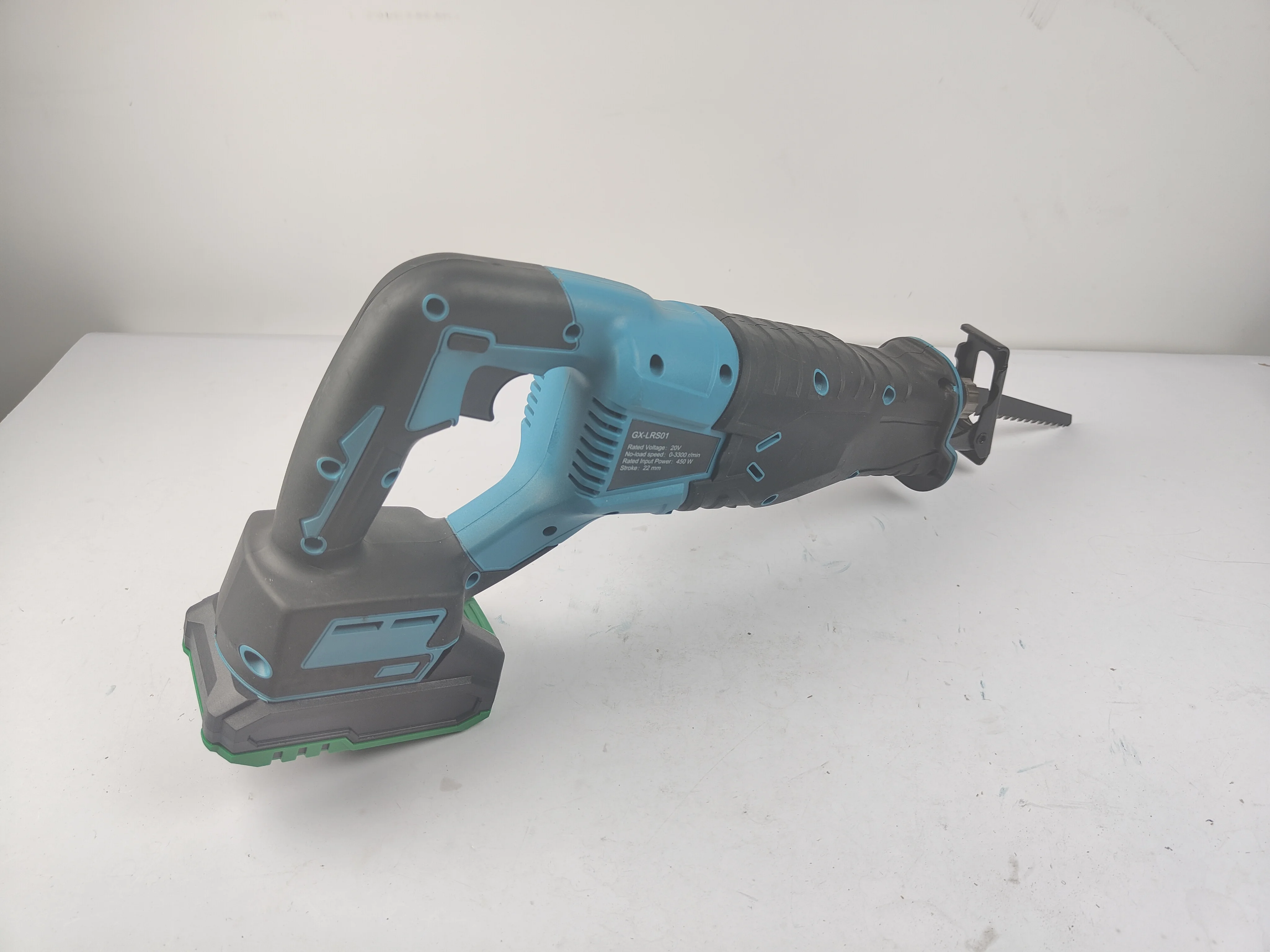 20V 2.0ah Electric Battery Steel Cordless Reciprocating Saw Cutting Wood 20mm Stroke Length Red 220V Wood Saw Machines 3 in 1