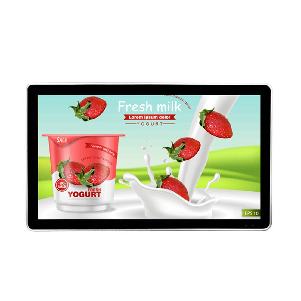 Veified Factory 18.5/21.5/23.6/27 Advertising Player Digital Signage Android Player Wall-mounted touch screen monitors