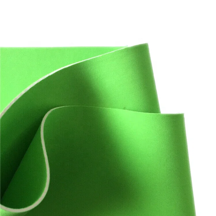 WST 2023  Top Quality Custom Eco-friendly Double-side Polyester/Nylon Solid Color 1.5mm Neoprene Rubber Sheet Fabric