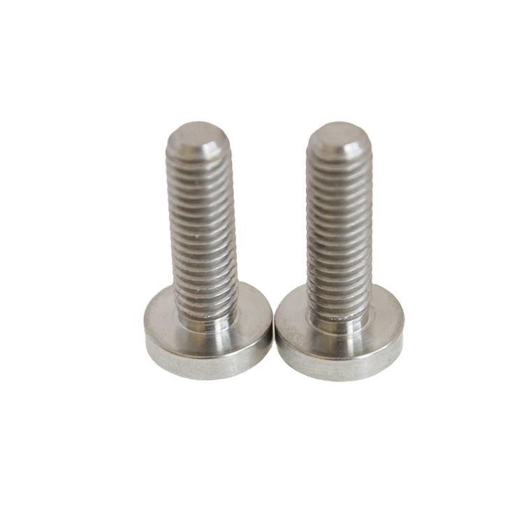 High strength custom M5 torx socket round head GR5 TC4 Ti-6al-4v titanium bolts titanium screws for motorcycle