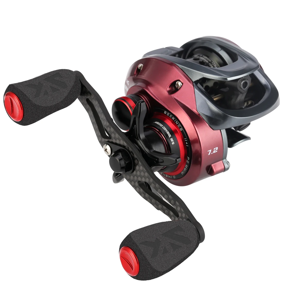 RED FOX Bait Finesse System BFS Baitcasting Fishing Reels 162g 7.2:1 8.1:1 MAX DRAG 13lbs Magnetic Brake System