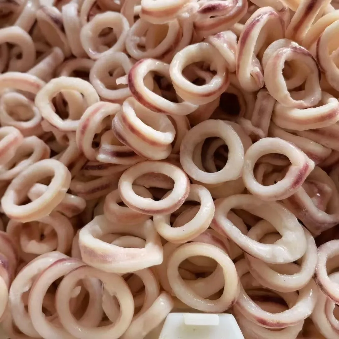 3-7cm Calamari Frozen Squid Ring with Skin
