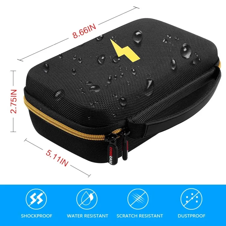 Hard Carrying Case for Fluke 87-V/ 87V Max/ 88V Digital Multimeter Protective EVA Travel Storage Bag