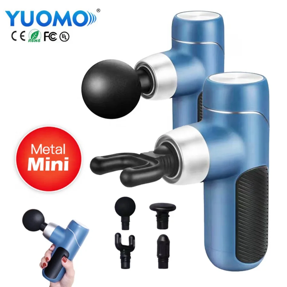 Мини-массажный пистолет 2022 продуктов ЖК-дисплей для массажа мышц глубокий массажер тканей тела