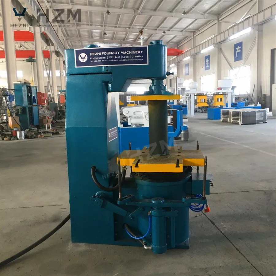 Машина для формования тормозных барабанных дисков, для литья по металлу