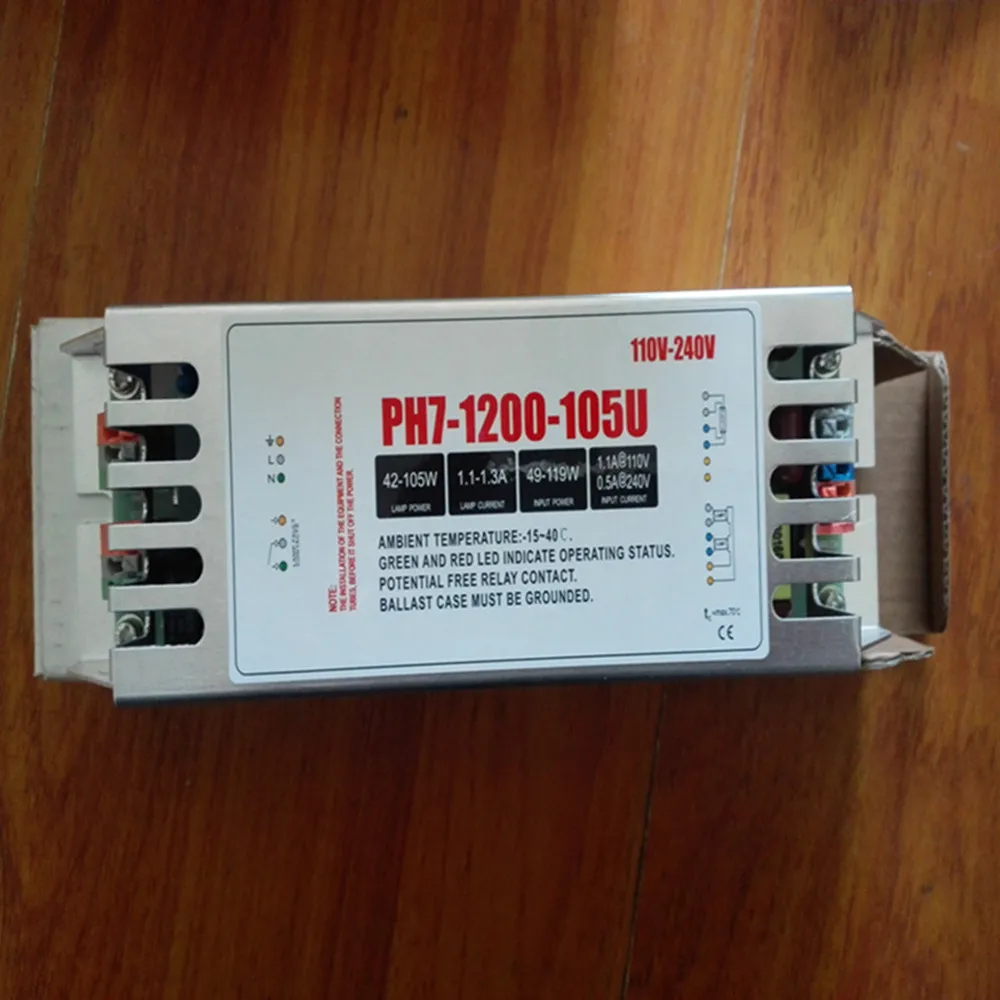 PH7 1200 105U Manufacturer 42w -105w gpha843t5l germicidal uvc amalgam lamp electronic ballast ce