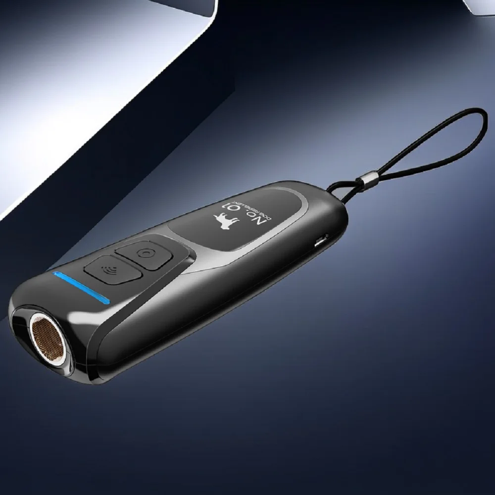 AD Q01 Zero Ink New Training Technological Dog Bark Deterrent Device Electronic Dog Bark Deterrent Device Repeller for Dog Pet