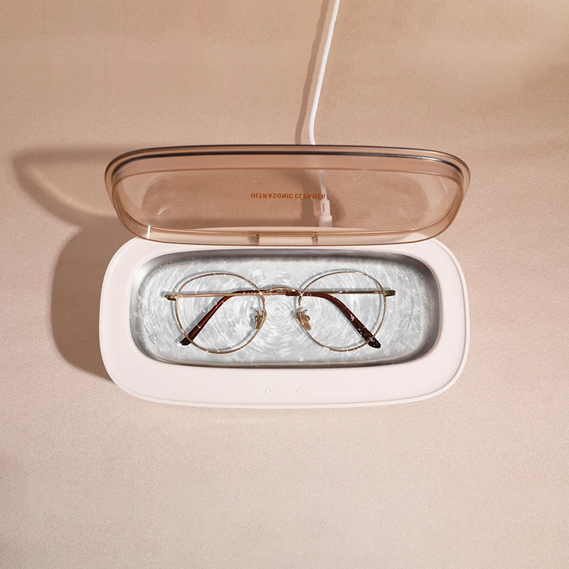 Multifonction mini ultrasonic cleaner braces eyeglass makeup tools cleaner