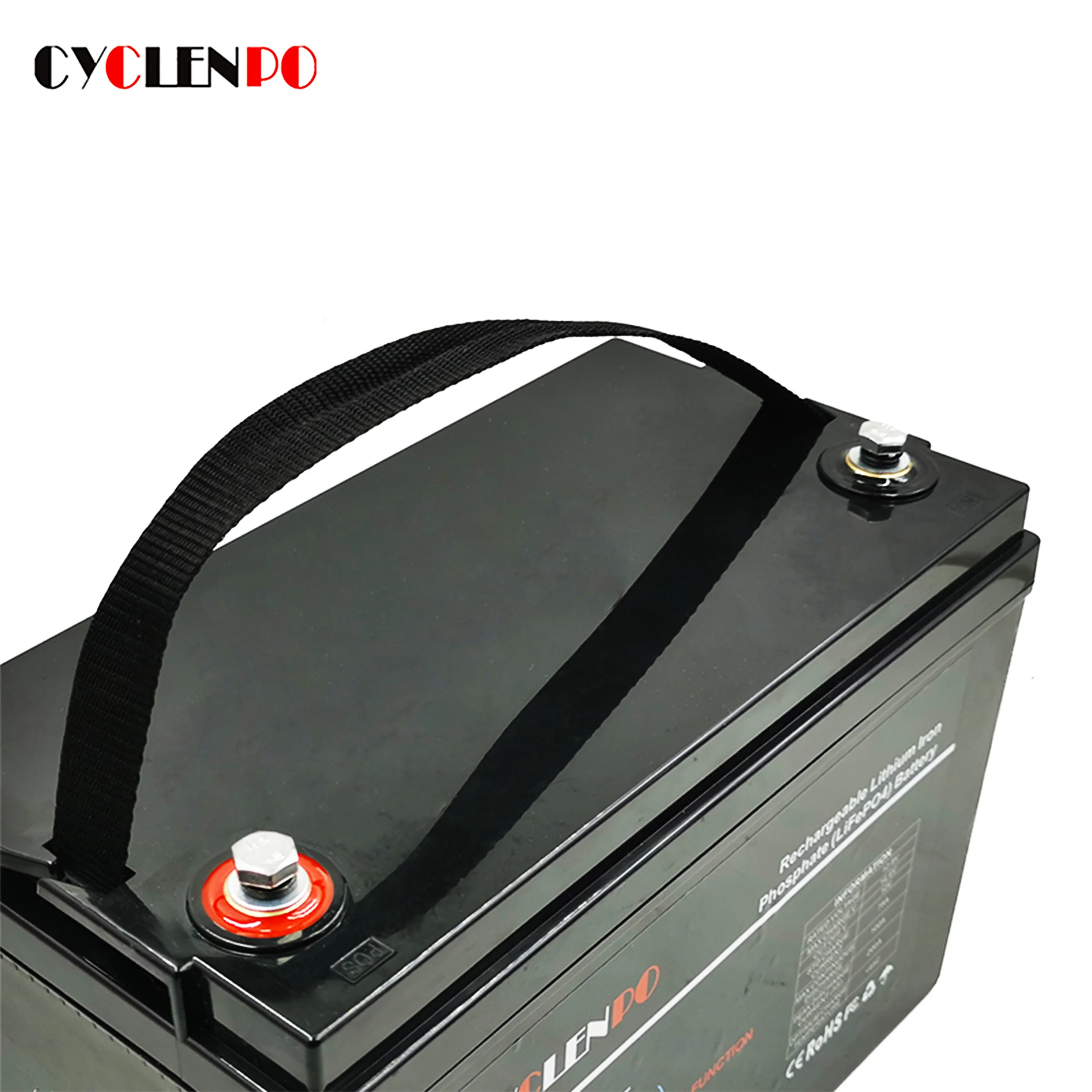 Lifepo4 12v lithium ion battery 100ah with bt and BMS