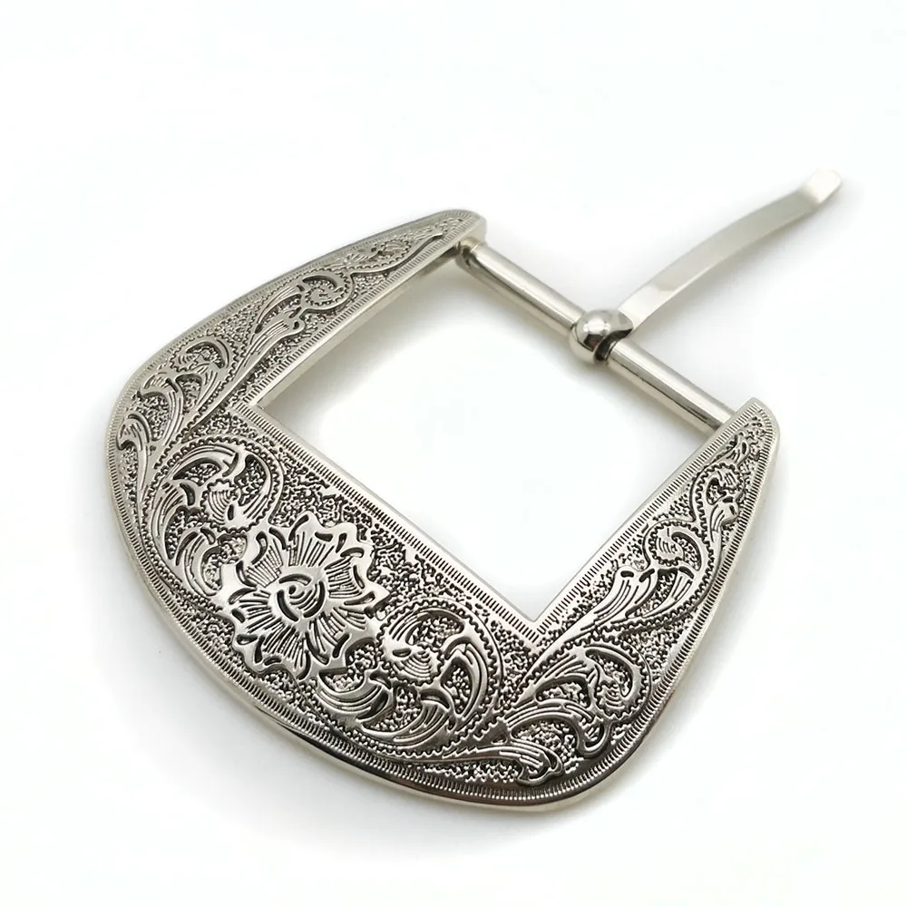 3 pcs Zinc Alloy Wholesale Men Western Cowboy Belt Buckle 39mm Custom Metal Buckle For Belt