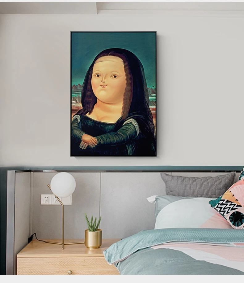 custom oil painting cartoon cute style famous people handmade print figure & portrait oil paintings on canvas