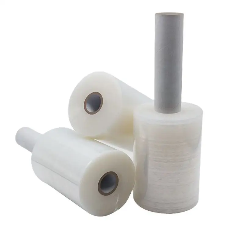 Lldpe Hand Use Stretch Film 100% Virgin Material Stretch Film with handle