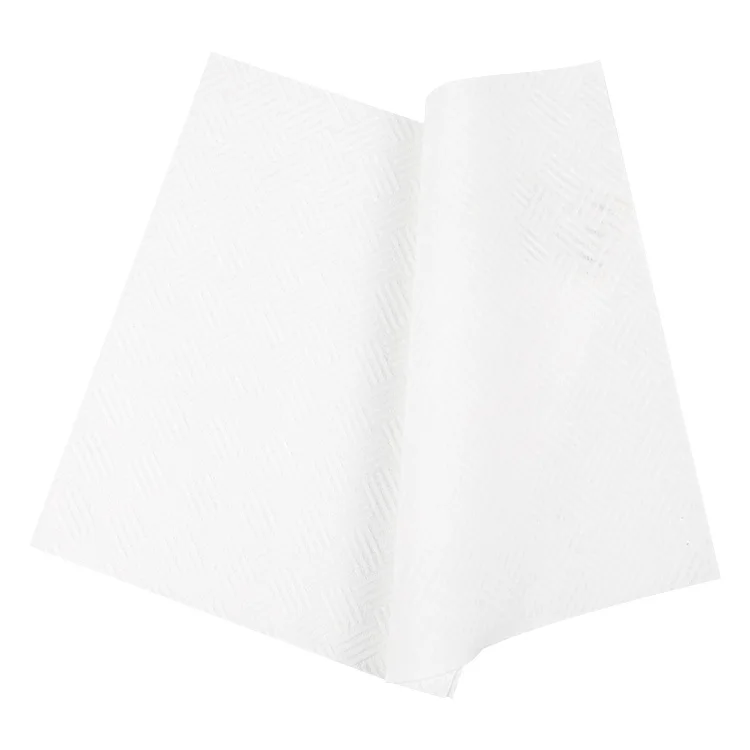 Natural plant fiber rayon spunlace non woven fabric nonwoven dry facial tissue fabric