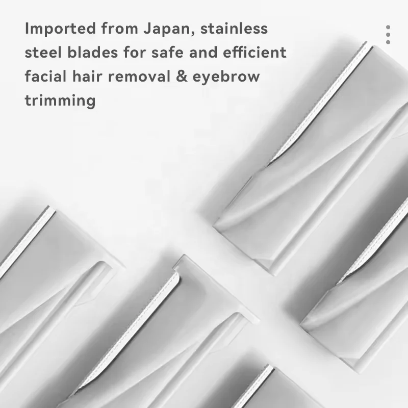 Professional Type-C Charging Dermaplaning Machine Women Electric Face Dead Skin Remover Beauty Device Eyebrow Trimming Tools