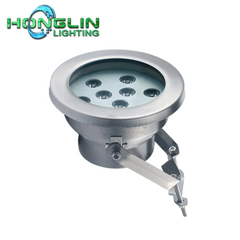 12W RGB LED underwater light boat pool lamp stainless steel housing waterproof IP68