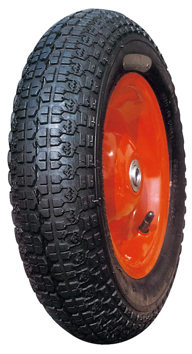 Cheap Wholesale Small Pneumatic Rubber Tire Wheel Barrow Wheel 16 inch 4.00-8