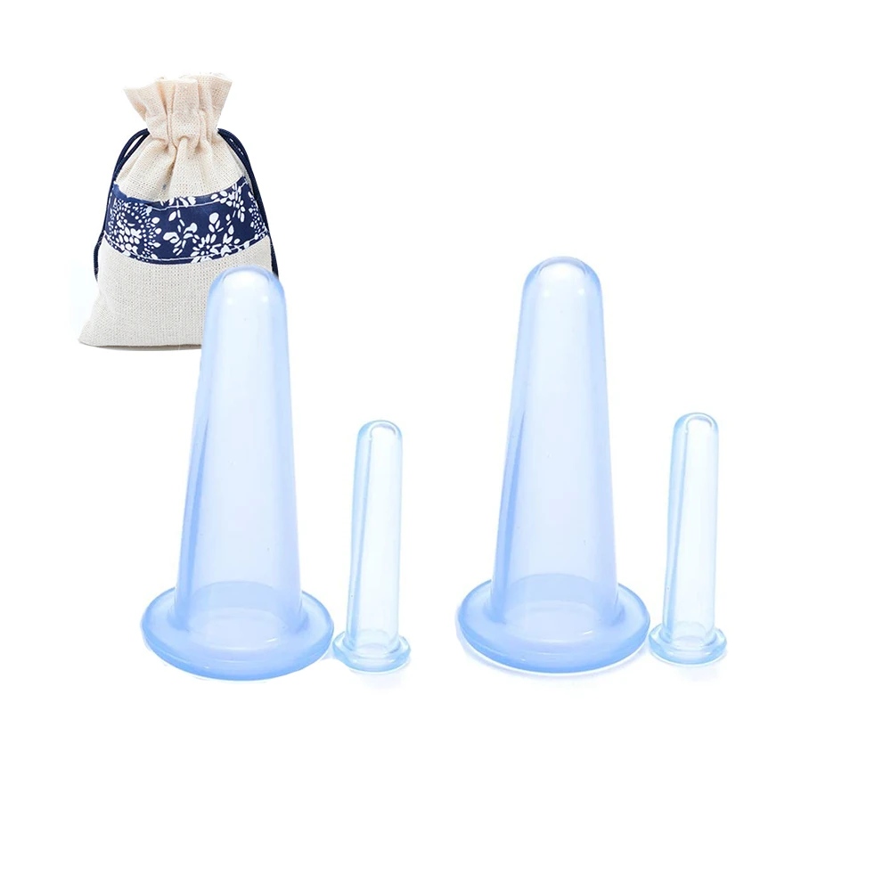  Custom Facial Cupping Set 2 шт силиконовый набор для