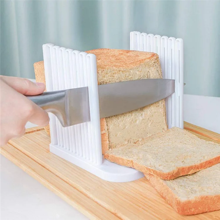 Factory Wholesale Bread Slice Baking Tool Bread Cutting Guide Bread Bagel Loaf Sandwich Cutter Slicer