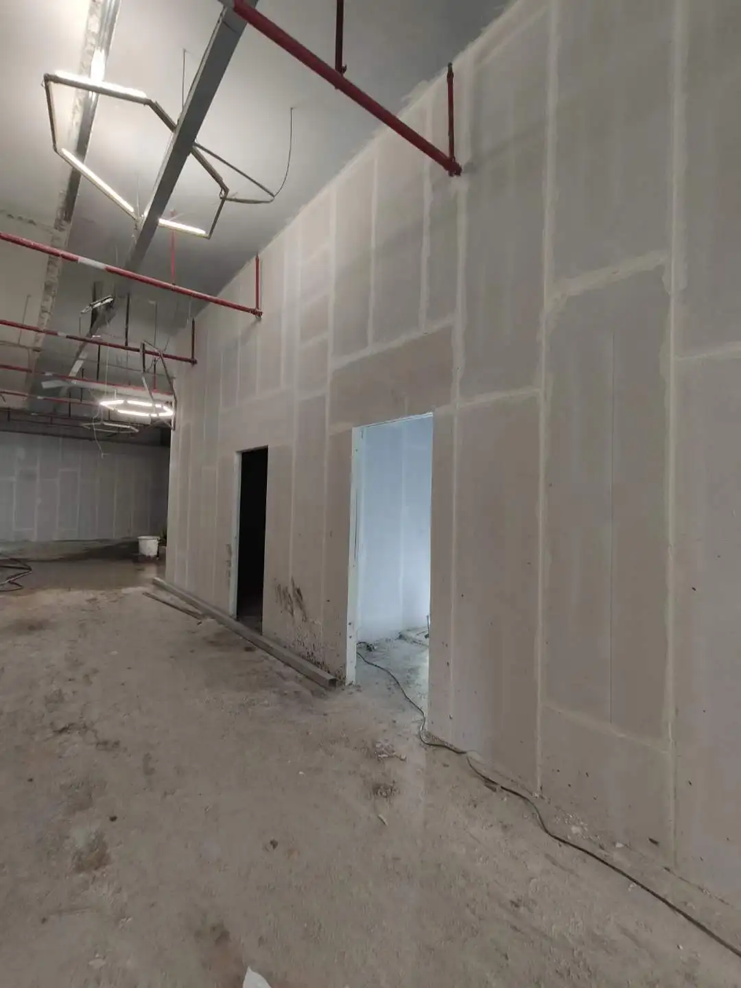 Fireproof/ Waterproof EPS Fiber Cement Sandwich Board Wall Panel for Project/Building/Office/Hotel/Mall