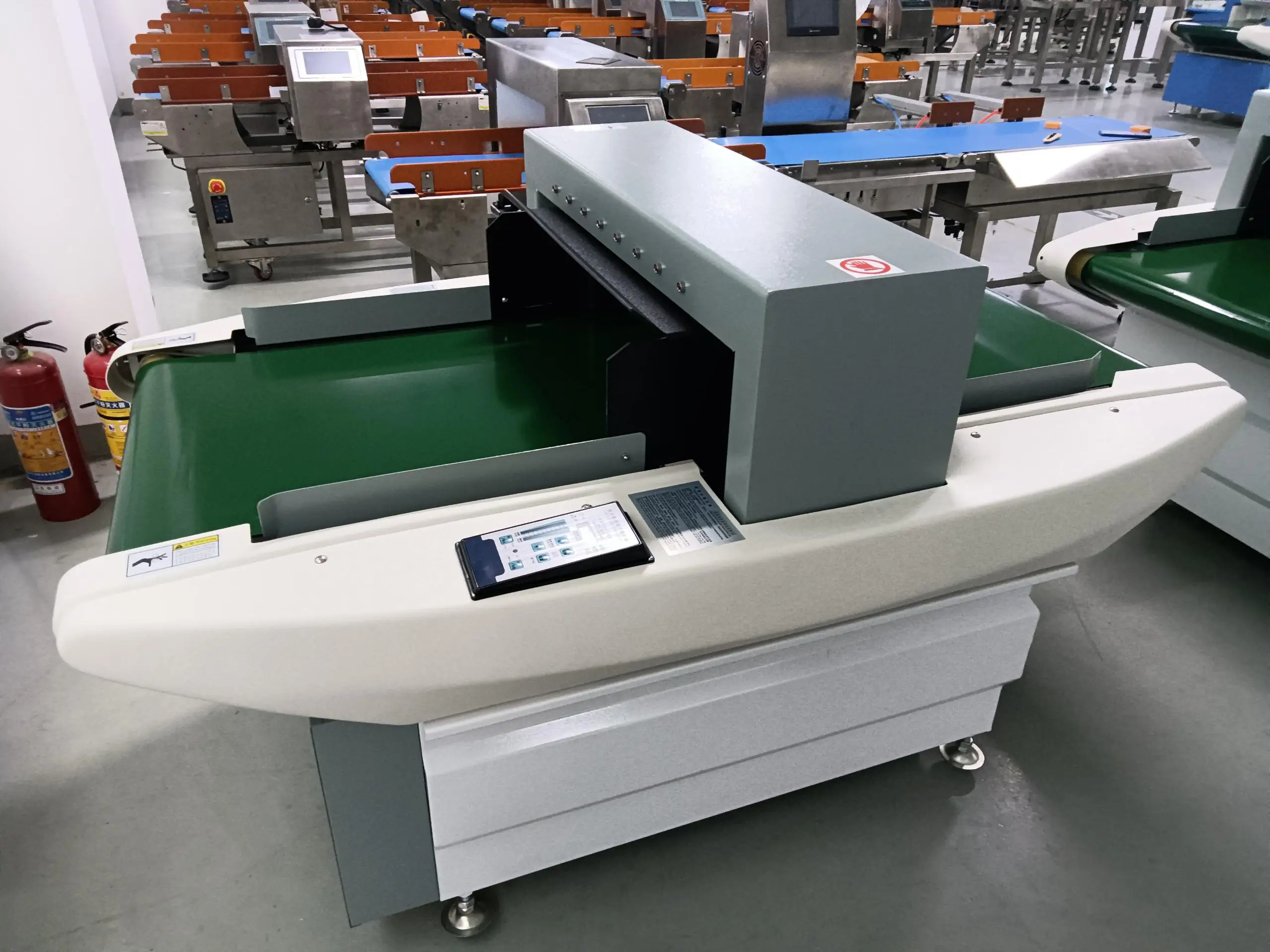 Промышленный металлоигольчатый детектор для текстильной