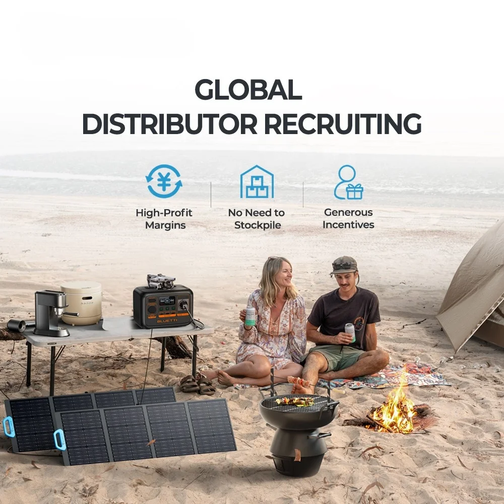 FSENEGY station solar New Products AC2P 230Wh 300w Solar Power Bank 60000mah With Solar Panel PV120 solar power generator