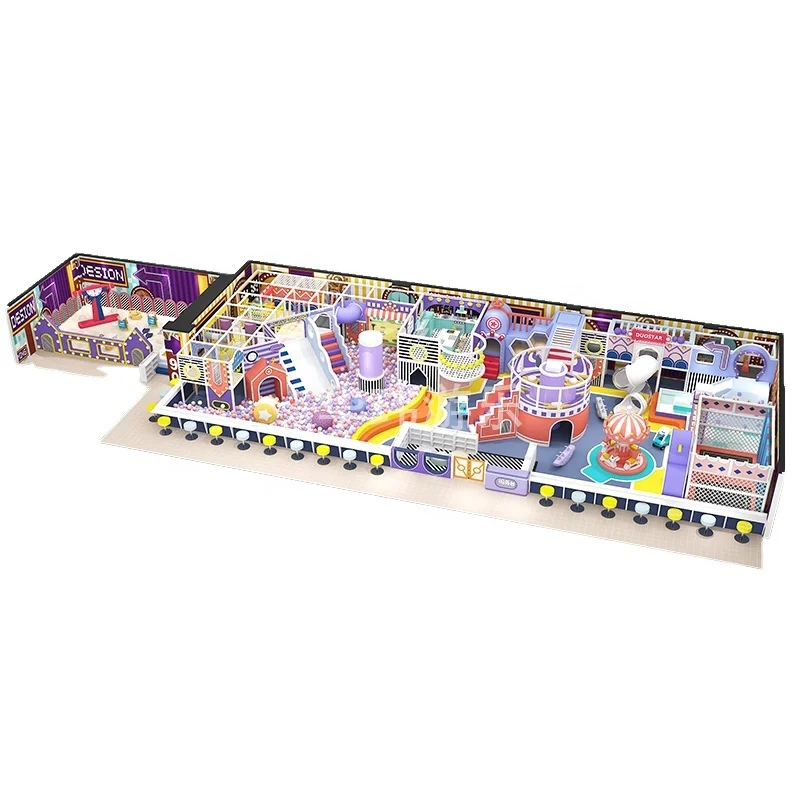 Customized High Quality Commercial Playground Eco-friendly Small Indoor Playground