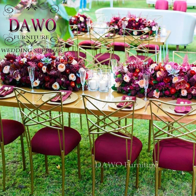 Special backrest cheap wholesale indoor wrought iron chairs for event